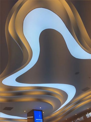 酒店大堂異型軟膜