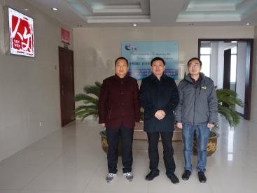 盛基工業(yè)潘總一行來(lái)到飛鷹科技研究新品開(kāi)發(fā)，共同探討新產(chǎn)品的攻關(guān)課題